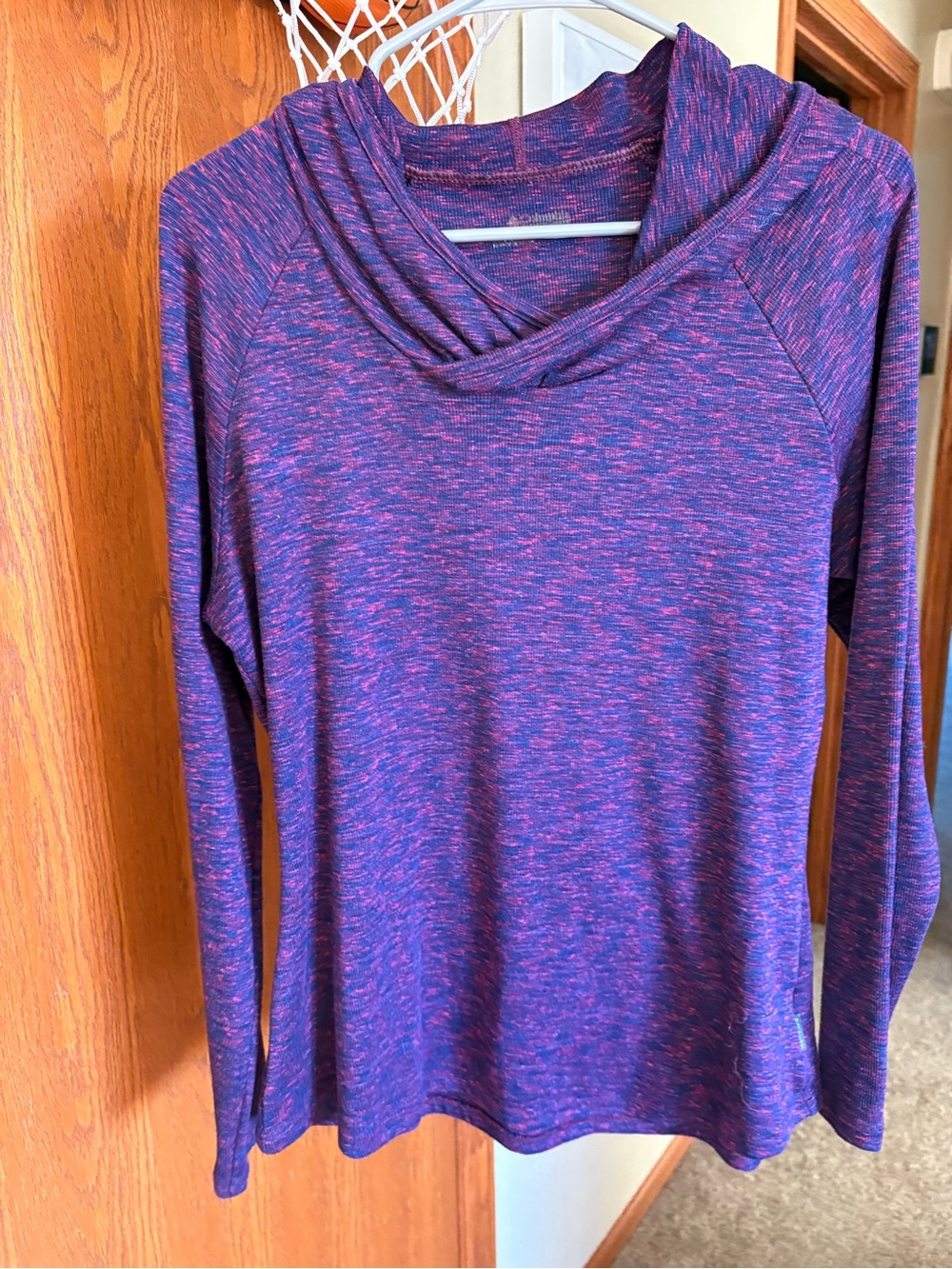 Women’s Columbia Purple Hooded Long Sleeve Top
